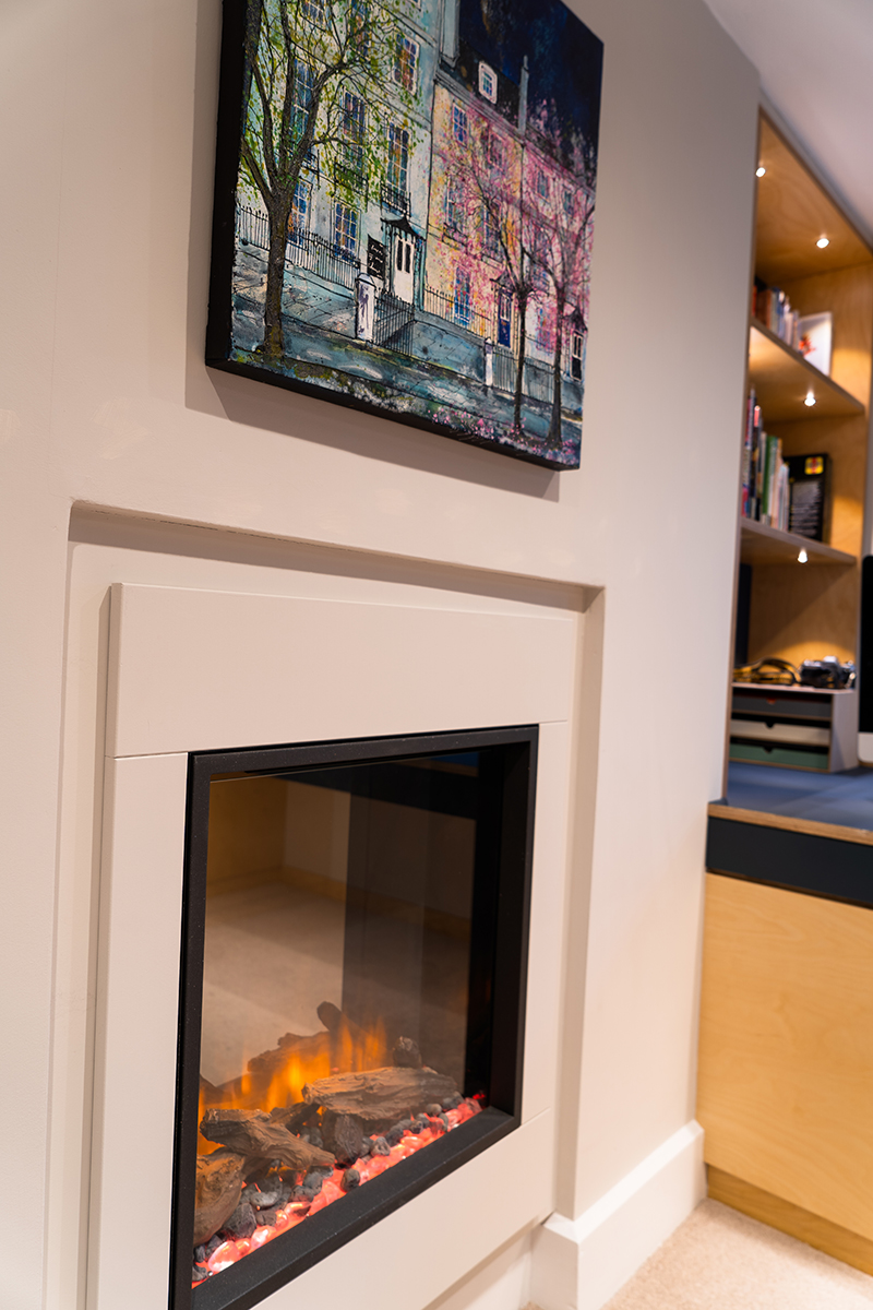 In Built Electric Fireplace